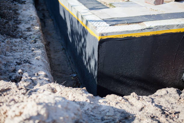 Professional Crawl Space Encapsulation technician working in Cayuga, NY